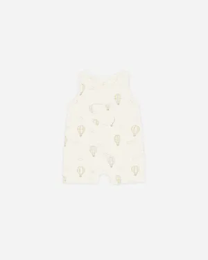 -Sleeveless One-Piece || Hot Air Balloons-