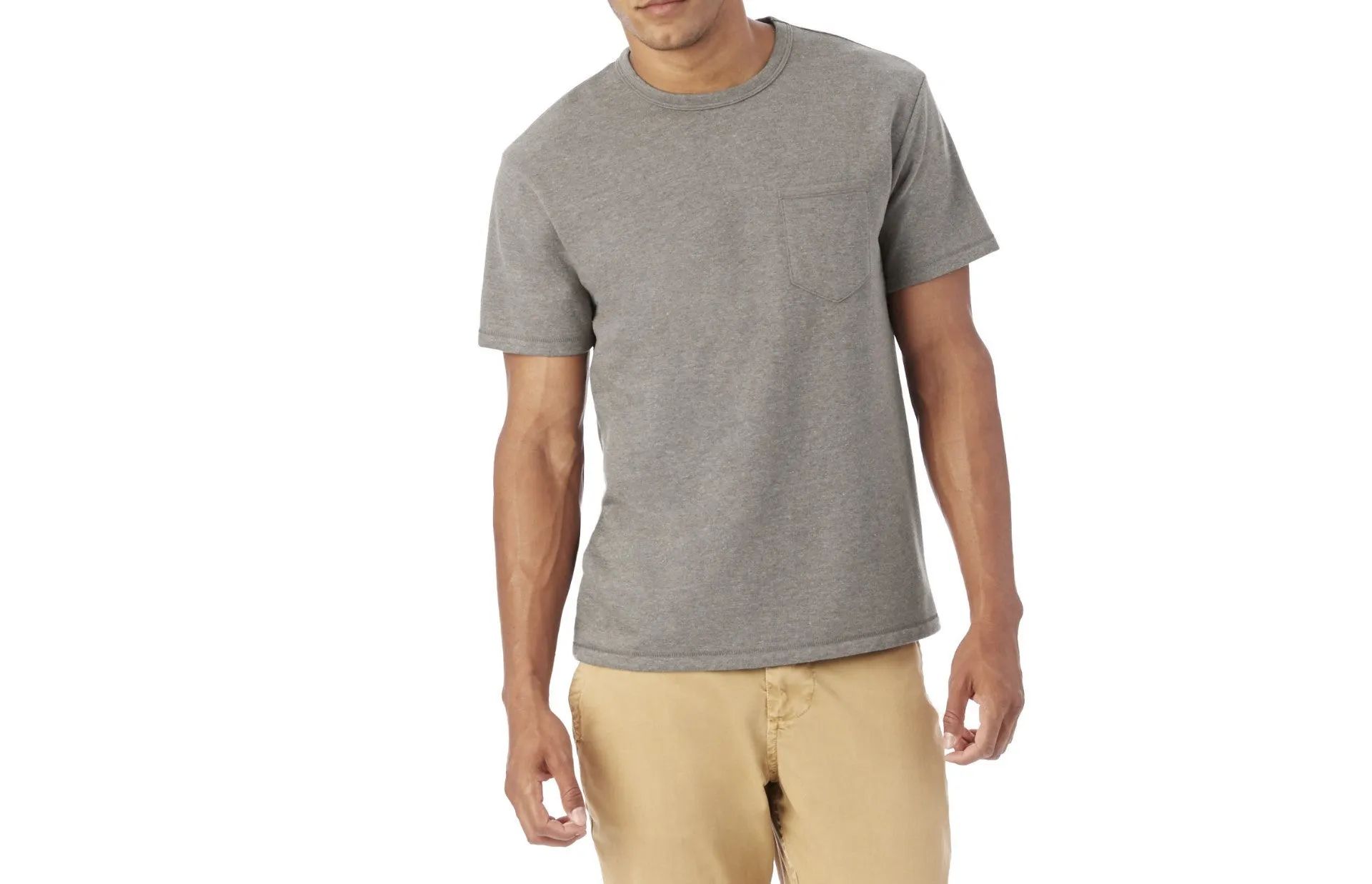 05075BT Alternative Apparel Super Heavy Weight Pocket T-Shirt