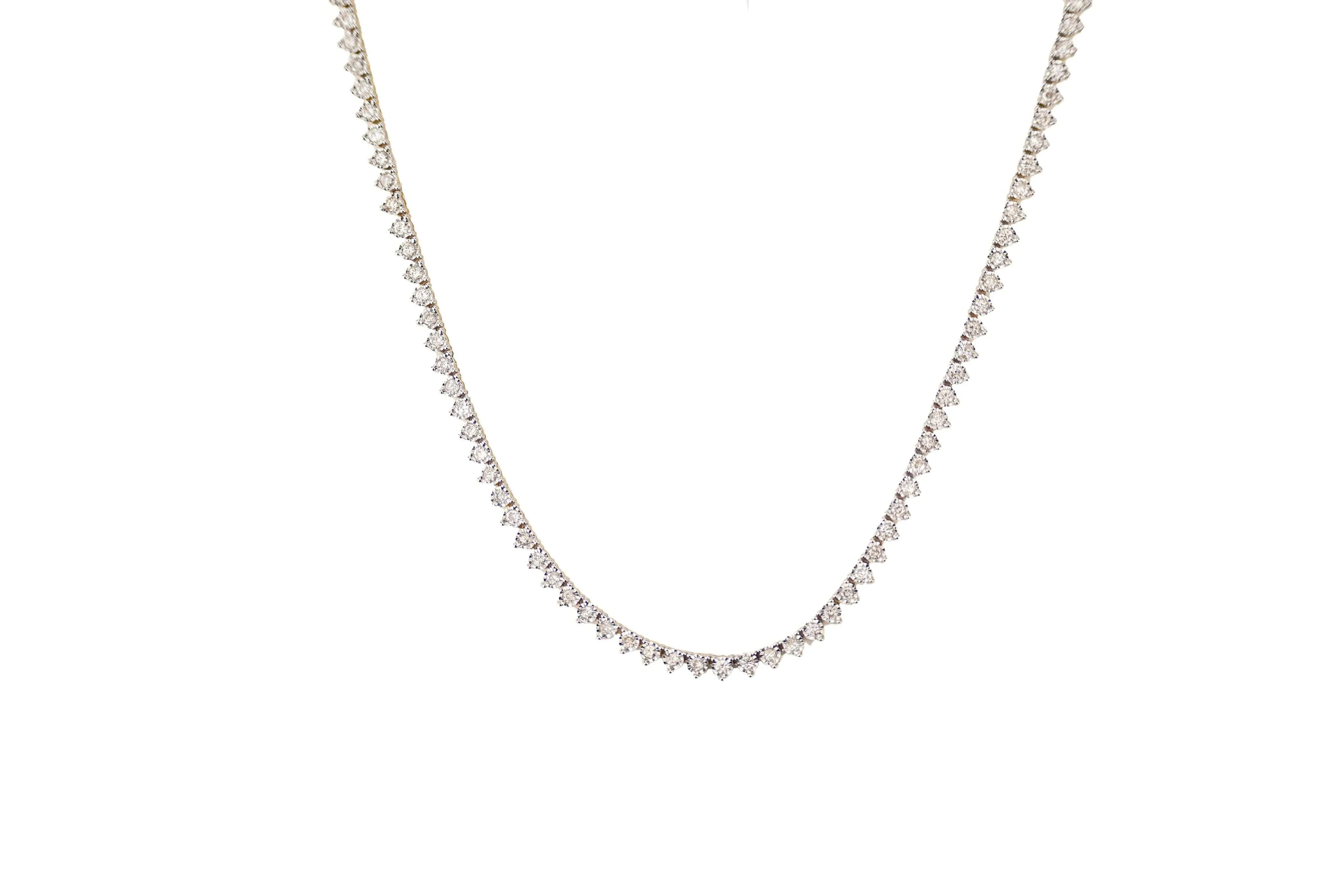 18" 3 Prong Diamond Chain