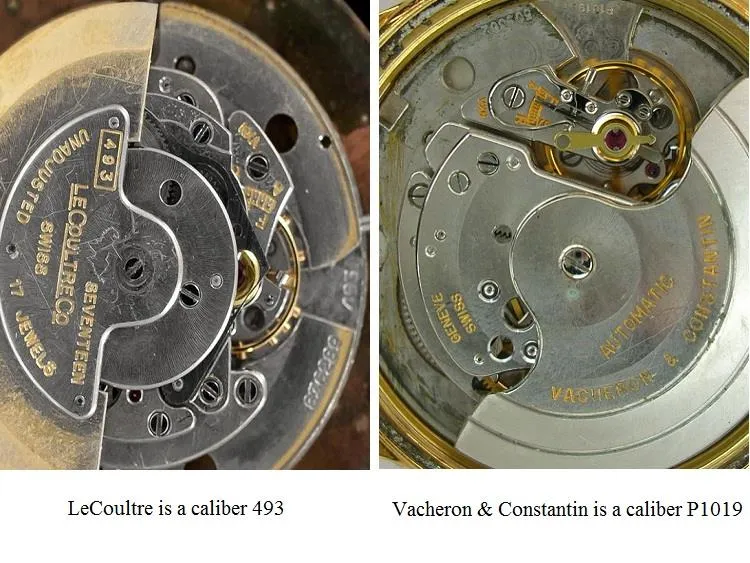 1952 Jaeger-LeCoultre Vintage Mens Watch, Automatic with Beautiful Hobnail Case - 18K Gold