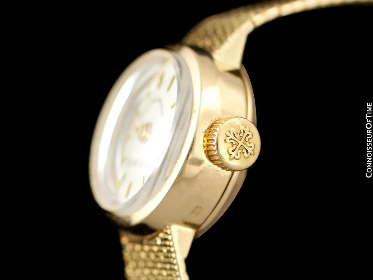 1960 Patek Philippe Tiffany & Co. Vintage Ladies Watch - 18K Gold