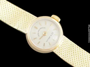 1960 Patek Philippe Tiffany & Co. Vintage Ladies Watch - 18K Gold