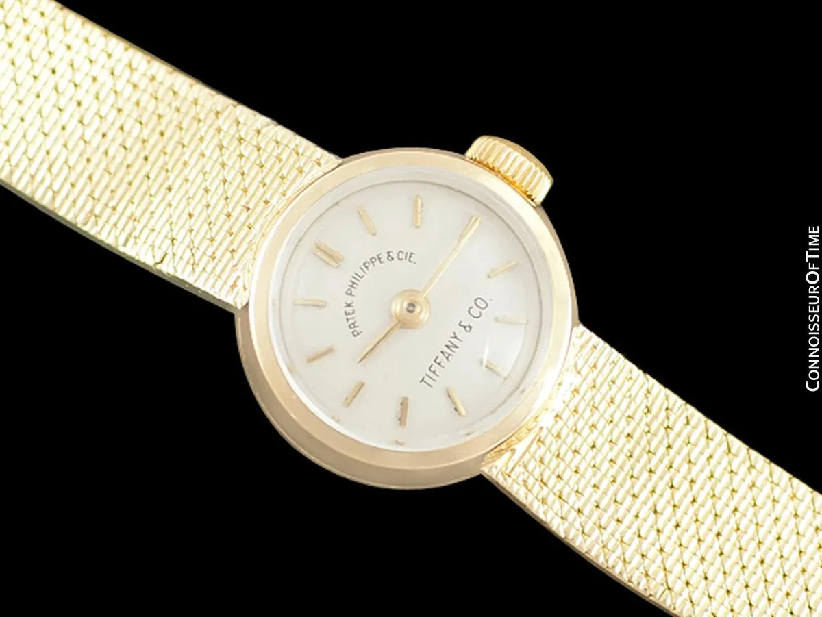 1960 Patek Philippe Tiffany & Co. Vintage Ladies Watch - 18K Gold