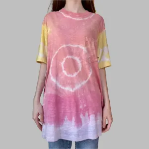 1960s B.V.D tie dye pocket tee