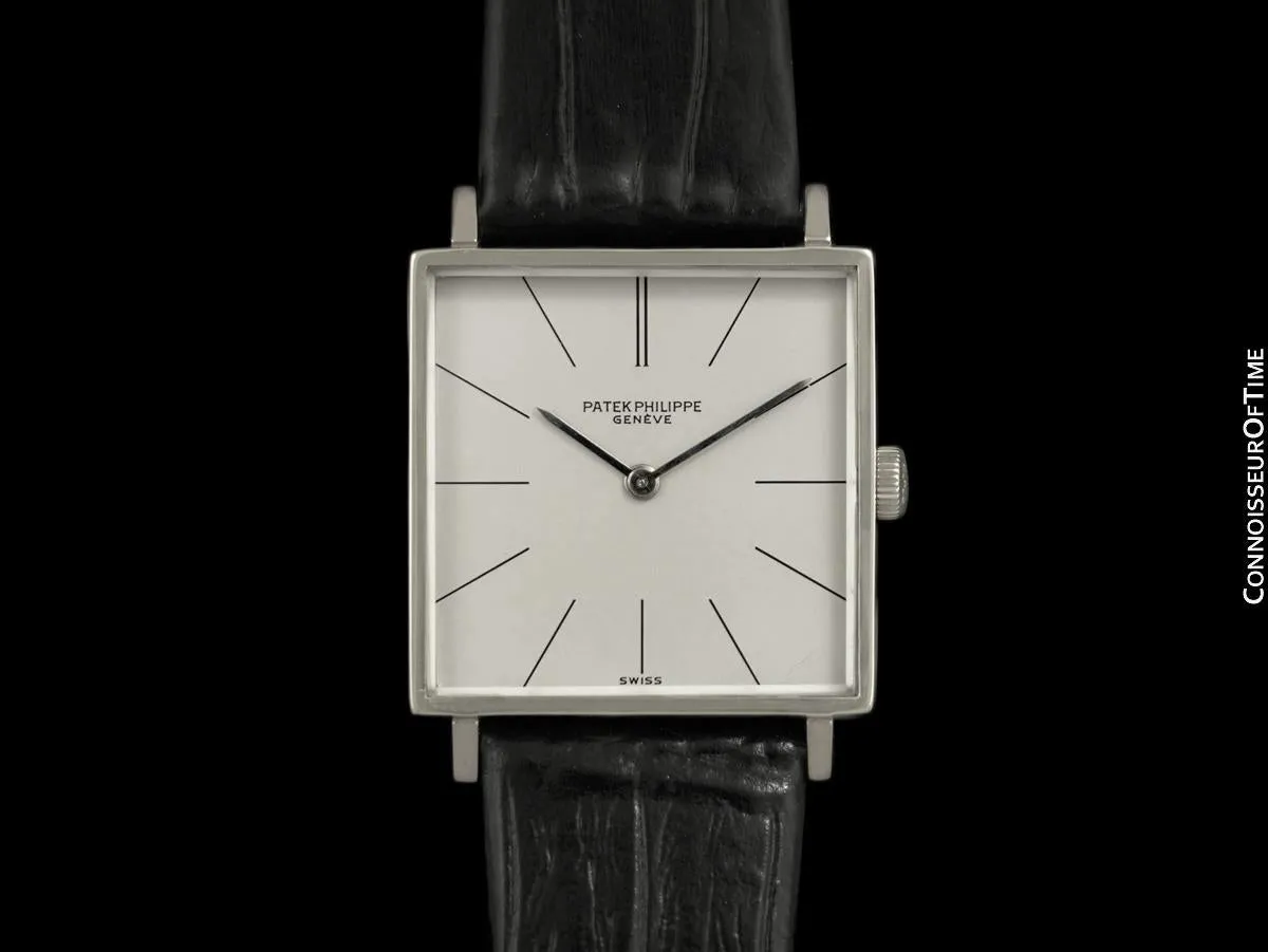 1965 Patek Philippe Vintage Mens Ultra Thin Handwound, Ref. 3503 Watch - 18K White Gold