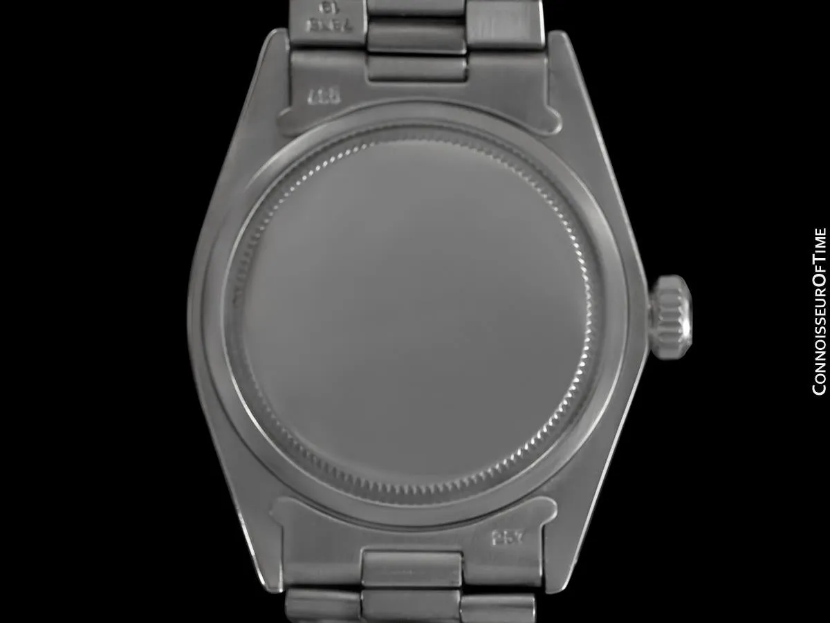 1971 Rolex Oyster Classic Vintage Mens Handwound Watch, Stainless Steel