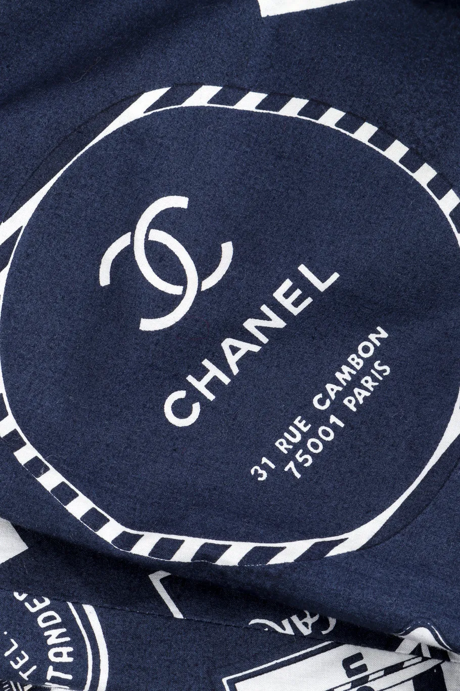 1989 S/S Grand Hotel Print Pants