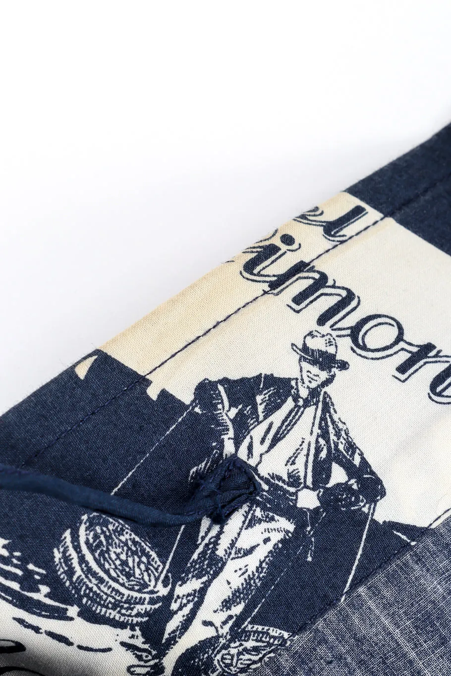 1989 S/S Grand Hotel Print Pants