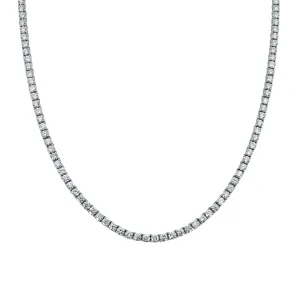 2.1mm White Tennis Chain
