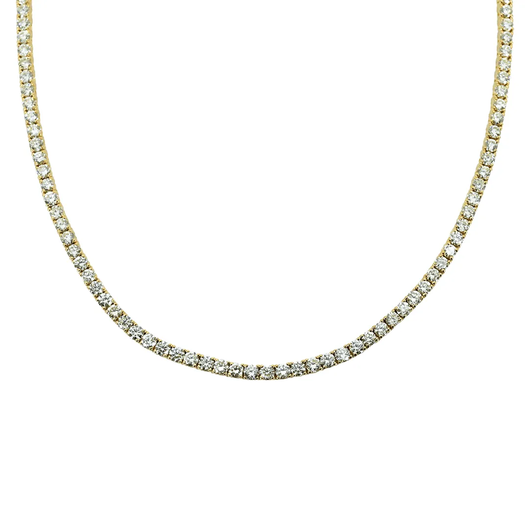 2.6mm Yellow Tennis Chain