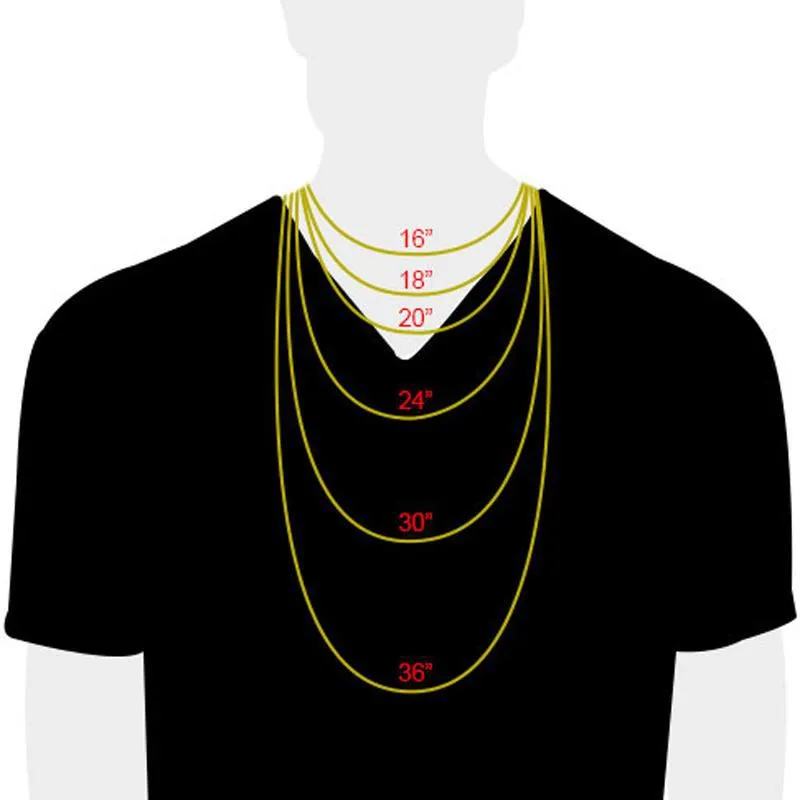 5mm Large 925 Silver Diamond Cut Rope Chain