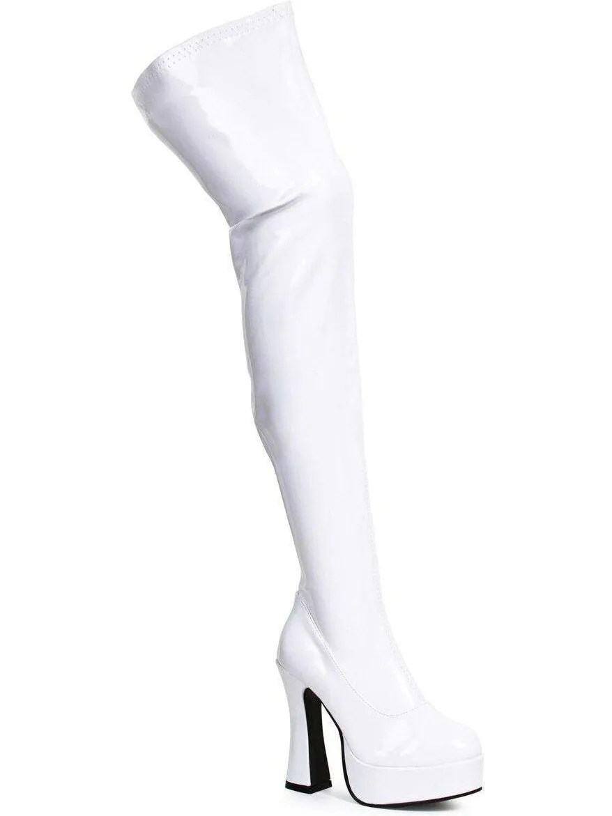 5" Thigh High Stretch Boots (ES-Thrill)