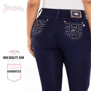 802428 Plus Size Colombian Jeans