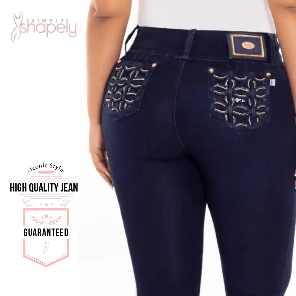 802428 Plus Size Colombian Jeans