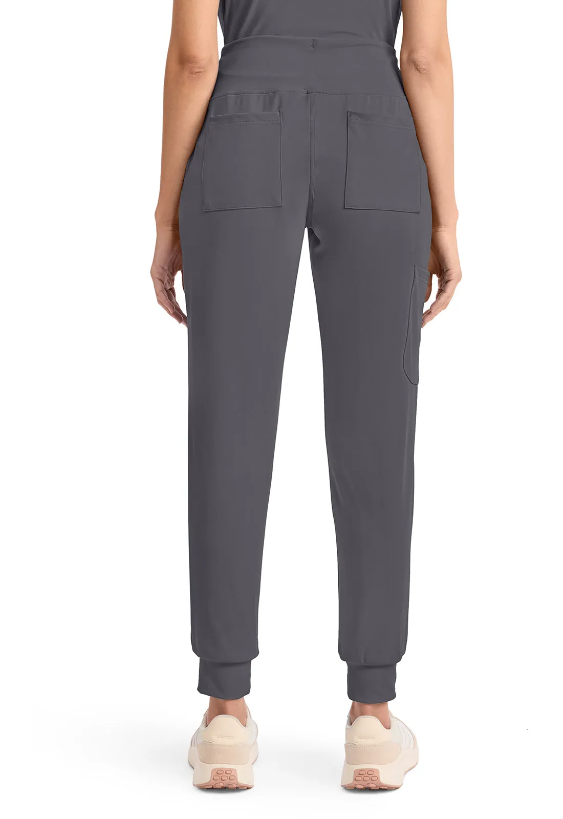 Achieve CK033 Women's 5-Pocket Jogger Pants Pewter