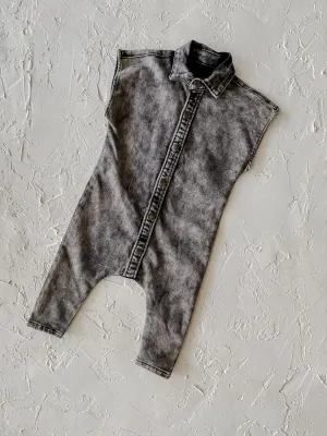 Acidwash Romper