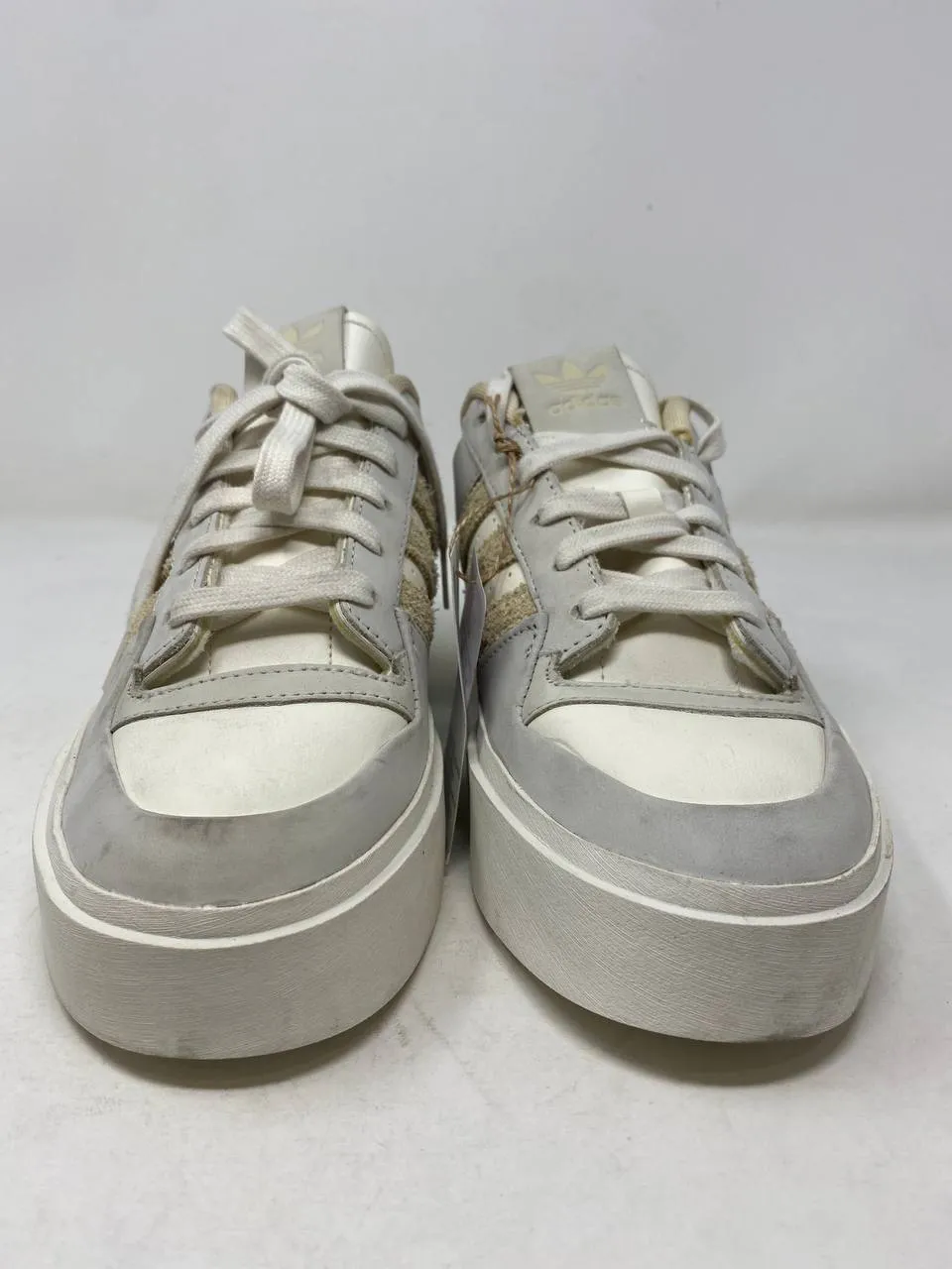 Adidas Forum Bold Platform Sneakers Womens US 7 Beige Like New