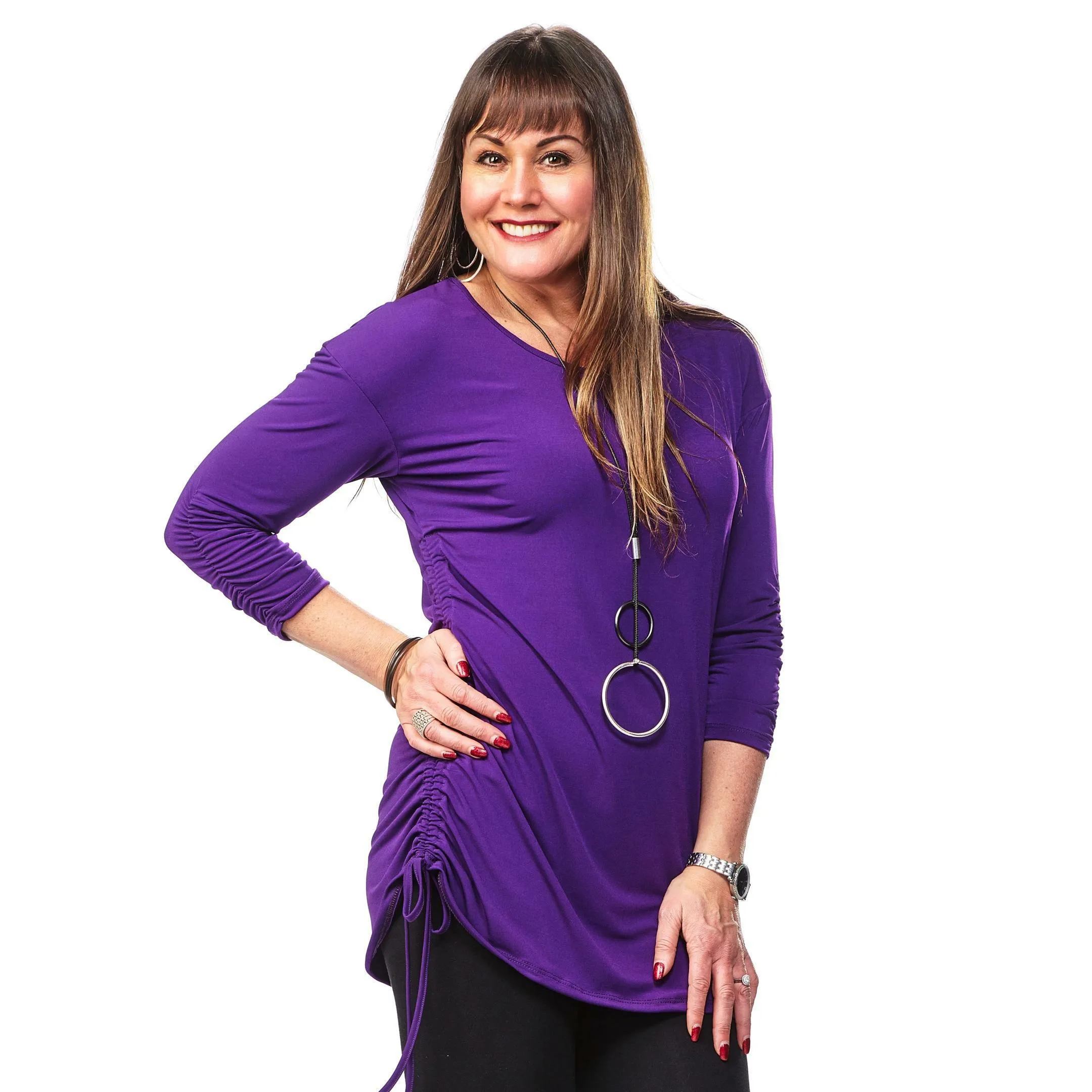 Adjustable Ruched Top