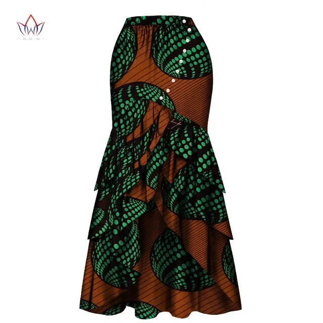 African Skirts For Women Long Maxi Skirt For Women Spring and Autumn Fashion Women's High Waist Elegant Long Skir Party Wy4570