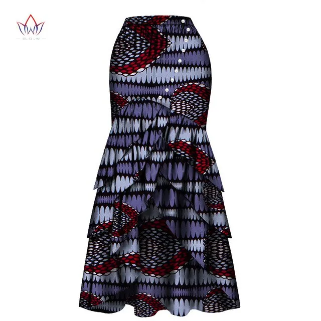 African Skirts For Women Long Maxi Skirt For Women Spring and Autumn Fashion Women's High Waist Elegant Long Skir Party Wy4570