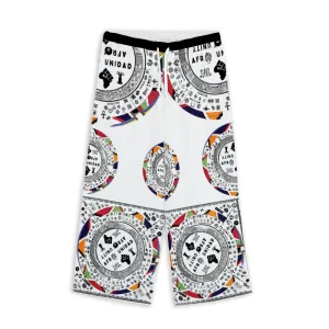 Afro Unidad Silk Baggy Pants Culottes