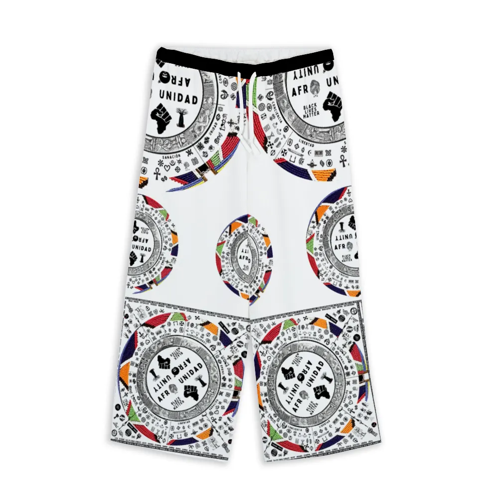 Afro Unidad Silk Baggy Pants Culottes