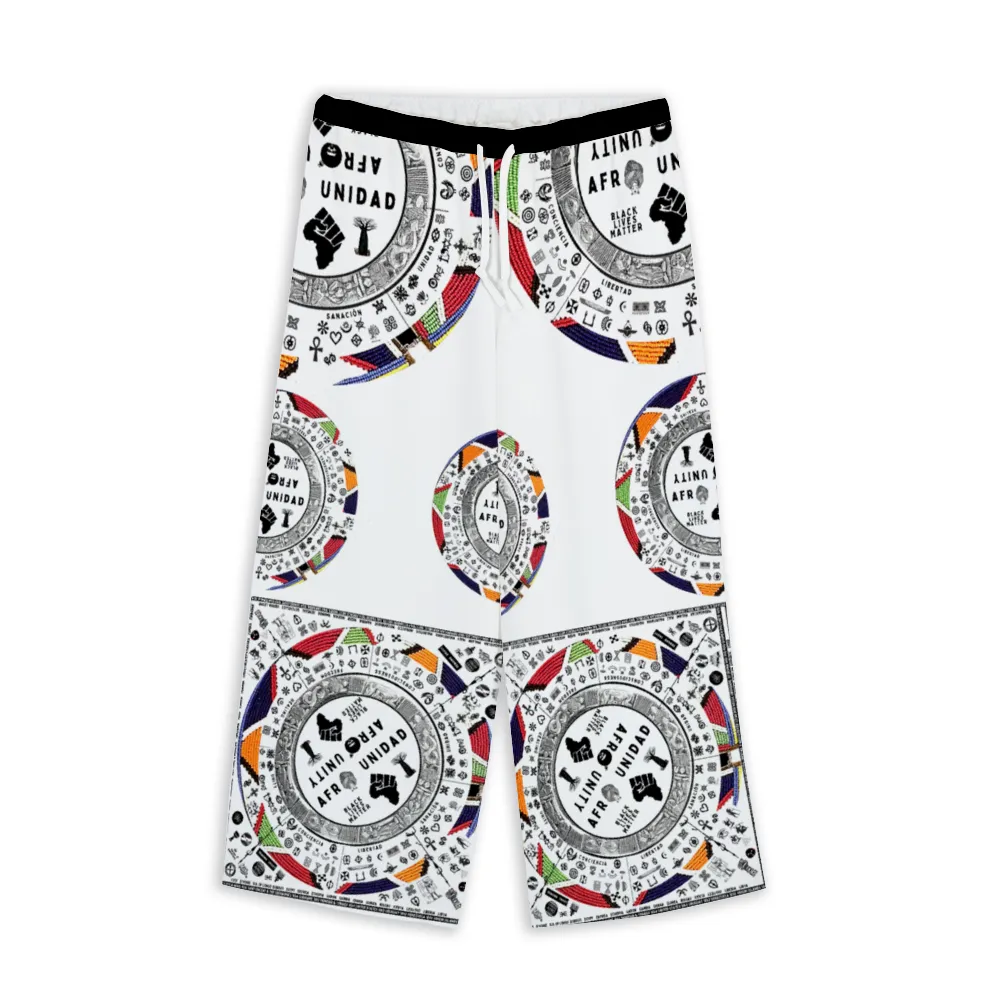 Afro Unidad Silk Baggy Pants Culottes