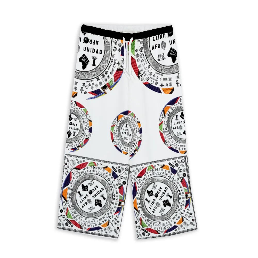 Afro Unidad Silk Baggy Pants Culottes