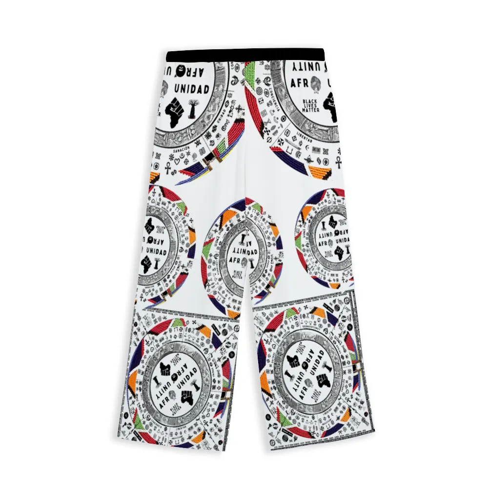 Afro Unidad Silk Baggy Pants Culottes