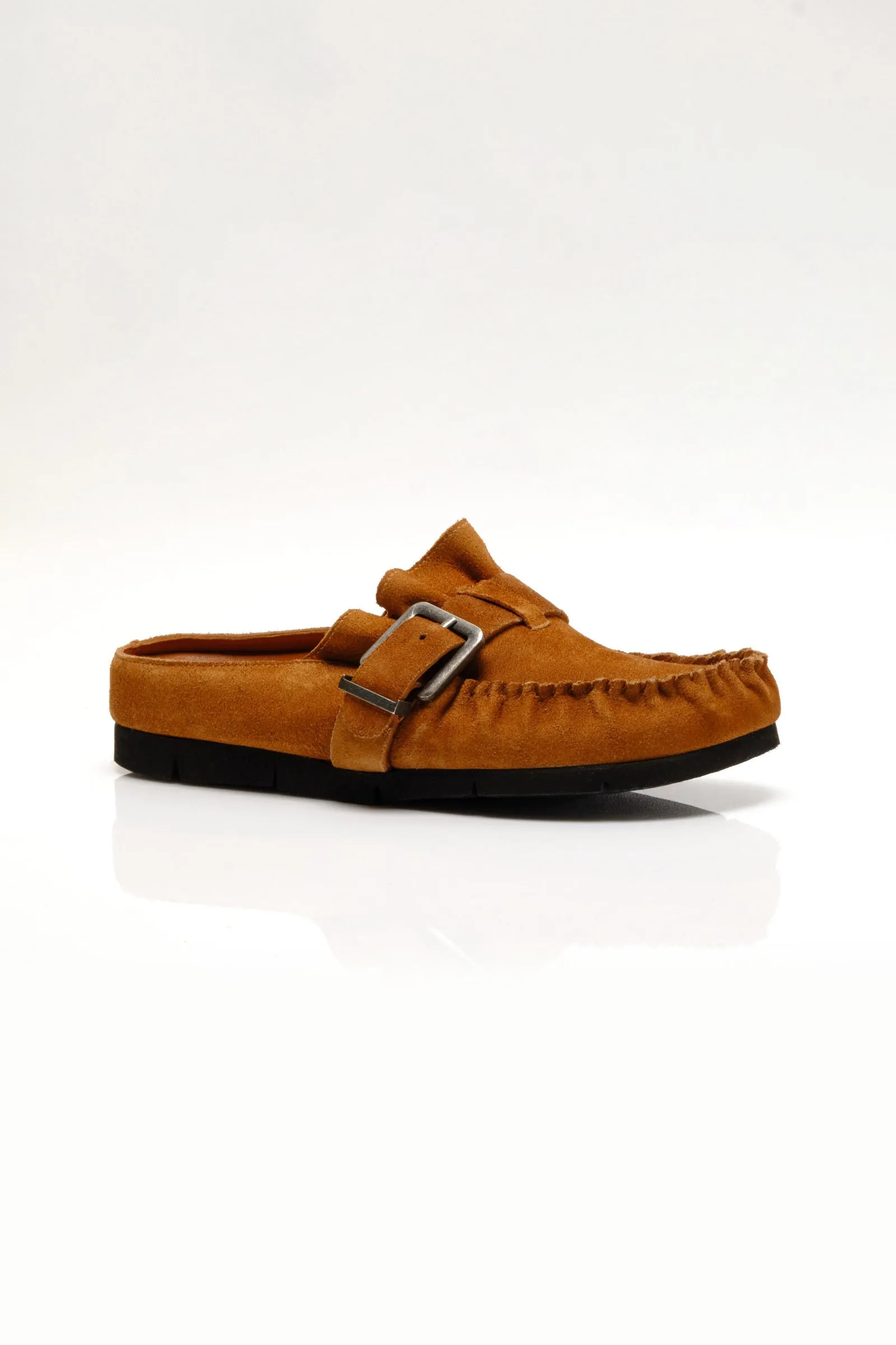 AFTER RIDING MULE - SADDLE SUEDE
