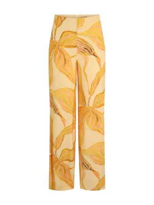 Alexis Cypher Pants in Yellow Print