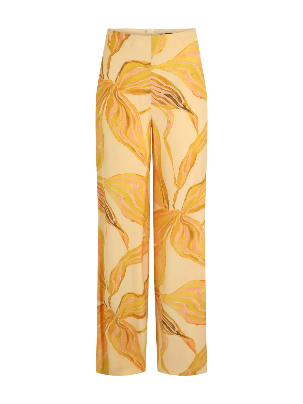 Alexis Cypher Pants in Yellow Print