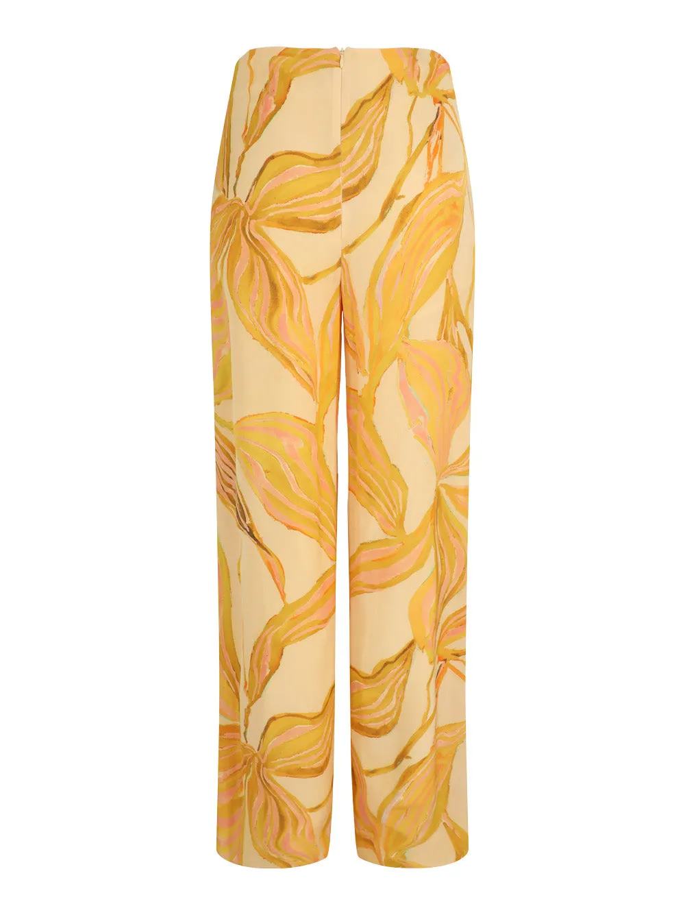 Alexis Cypher Pants in Yellow Print