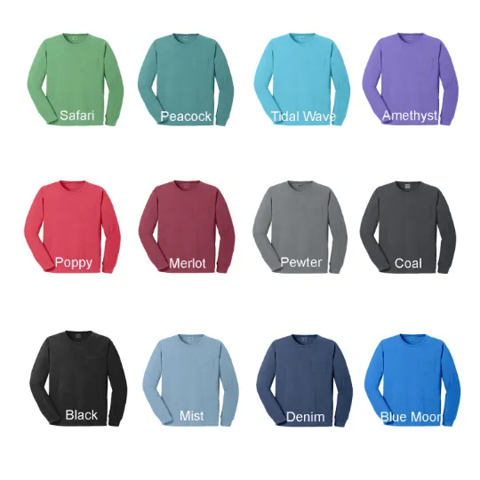 Alpha Gamma Rho Long Sleeve Pocket Tee