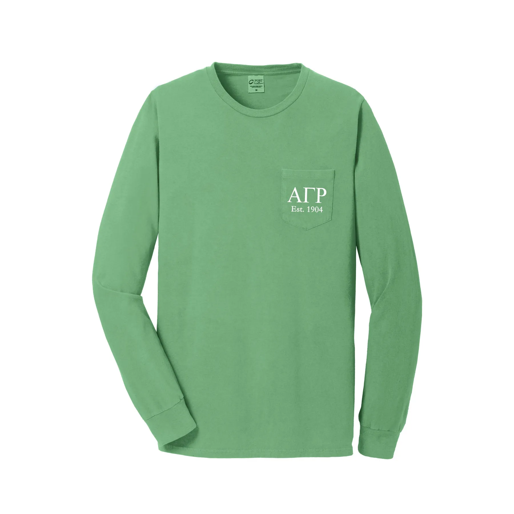 Alpha Gamma Rho Long Sleeve Pocket Tee