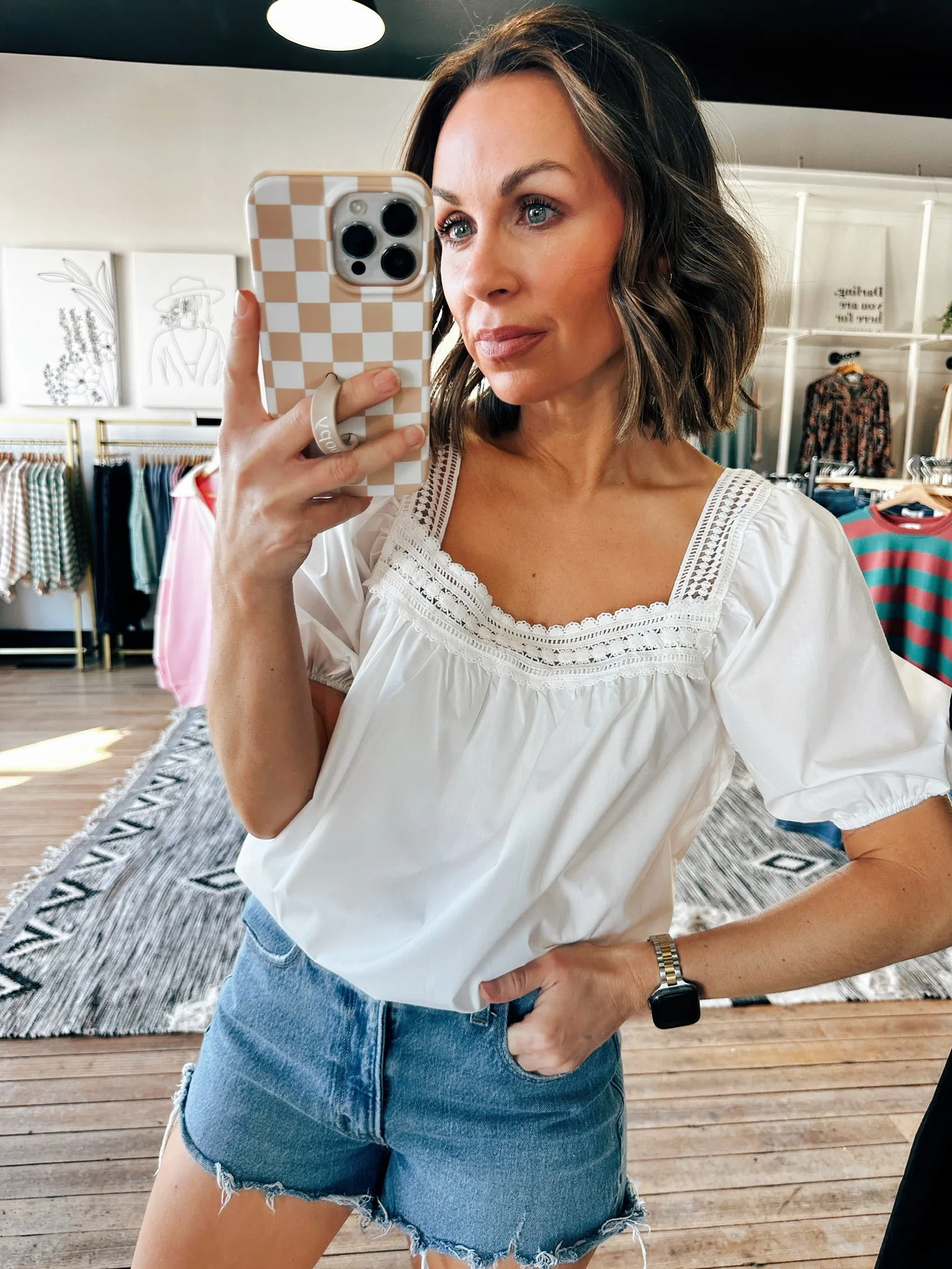 Alys Summer White Top