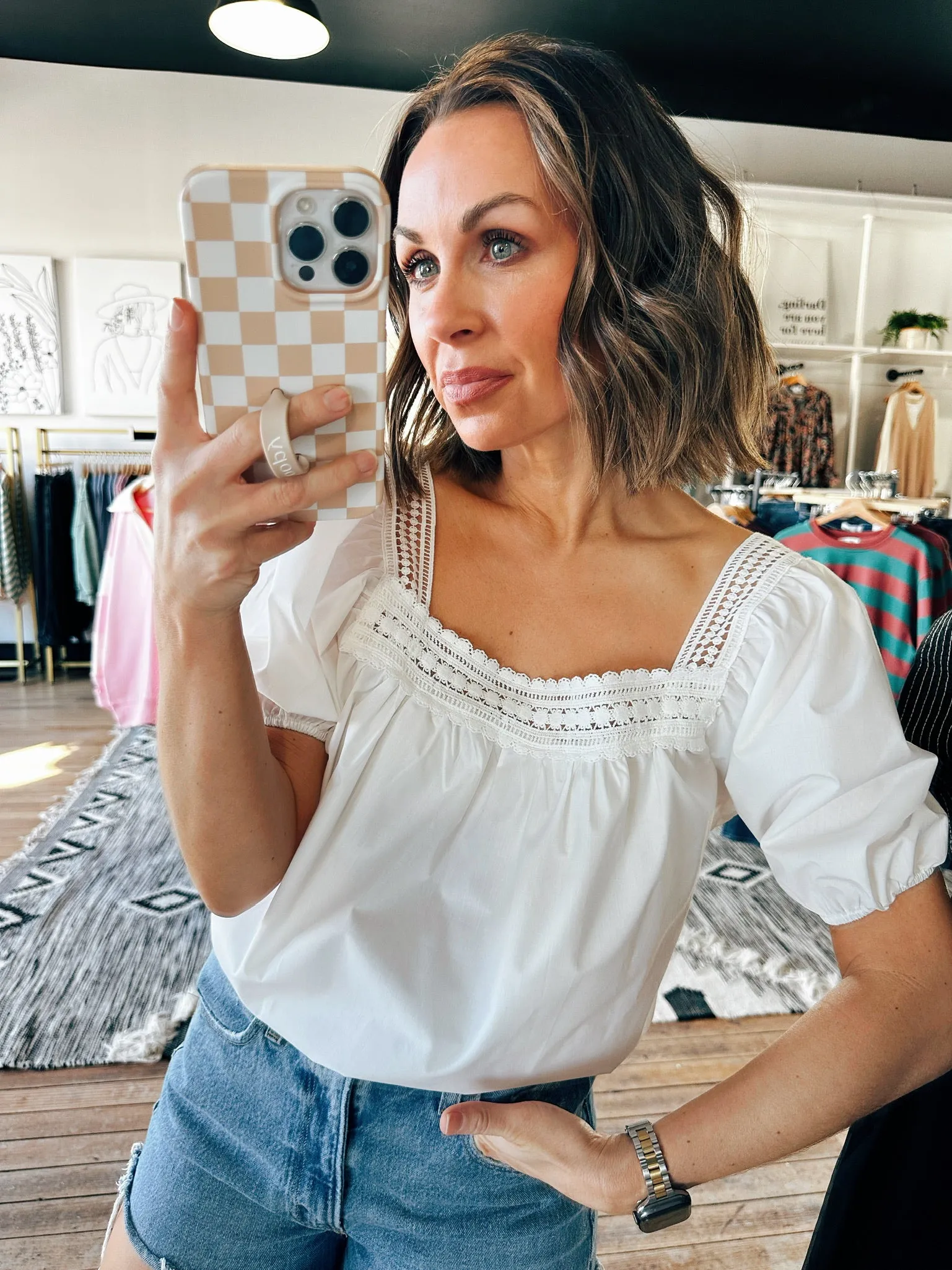Alys Summer White Top