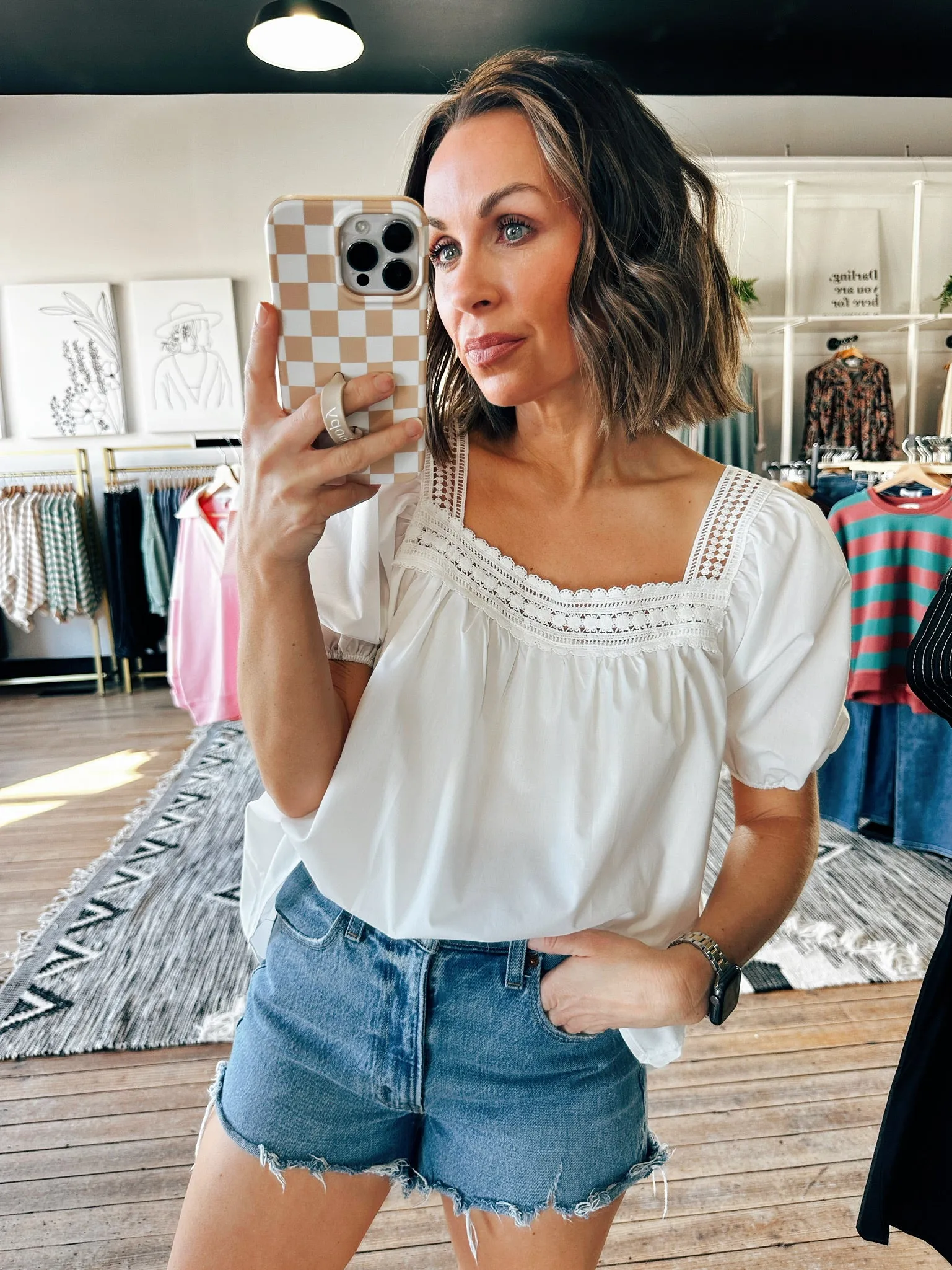 Alys Summer White Top