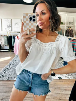 Alys Summer White Top