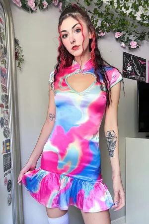Amour Cut-Out Mini Dress