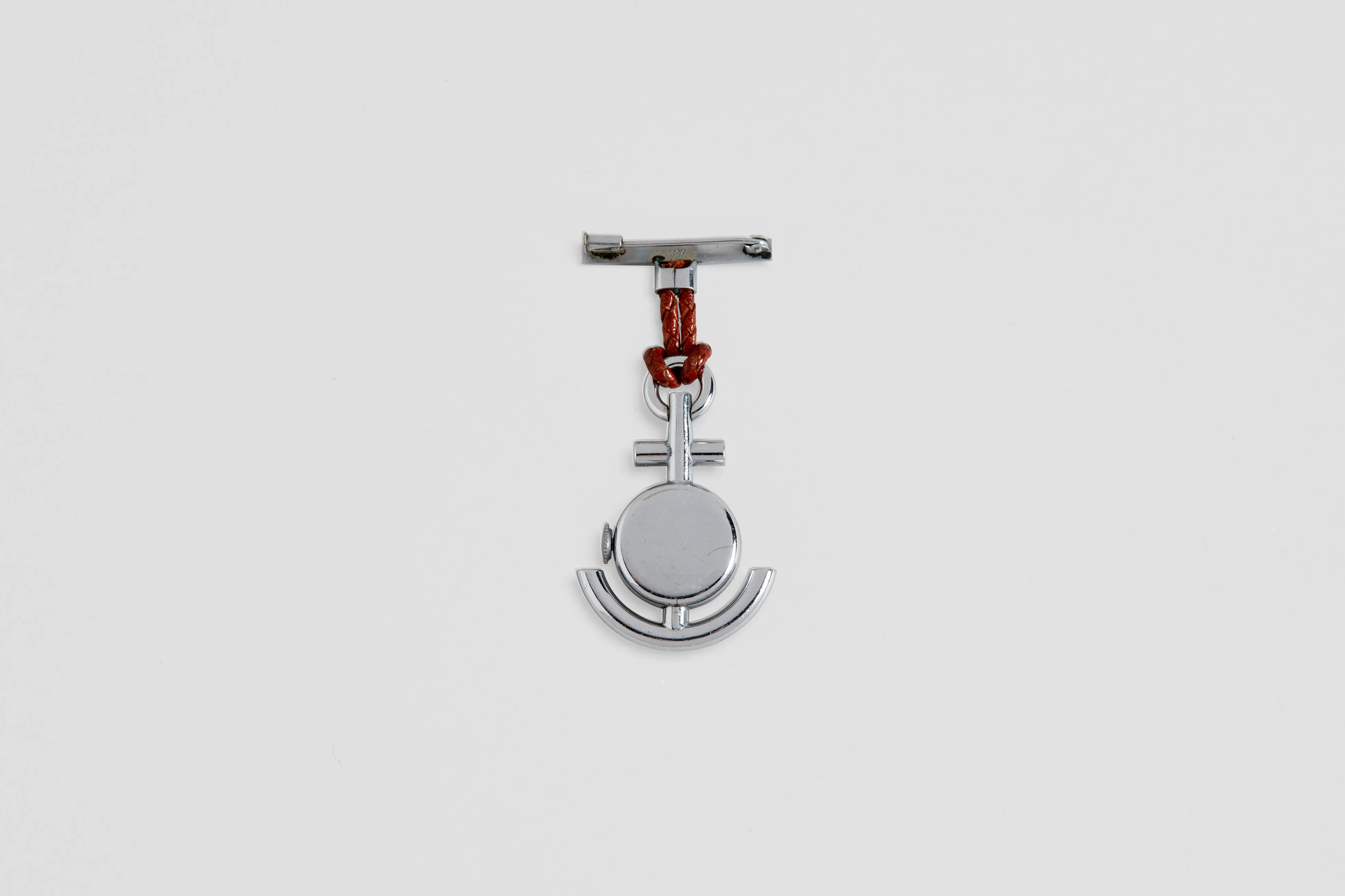 Anchor Lapel Pin Watch