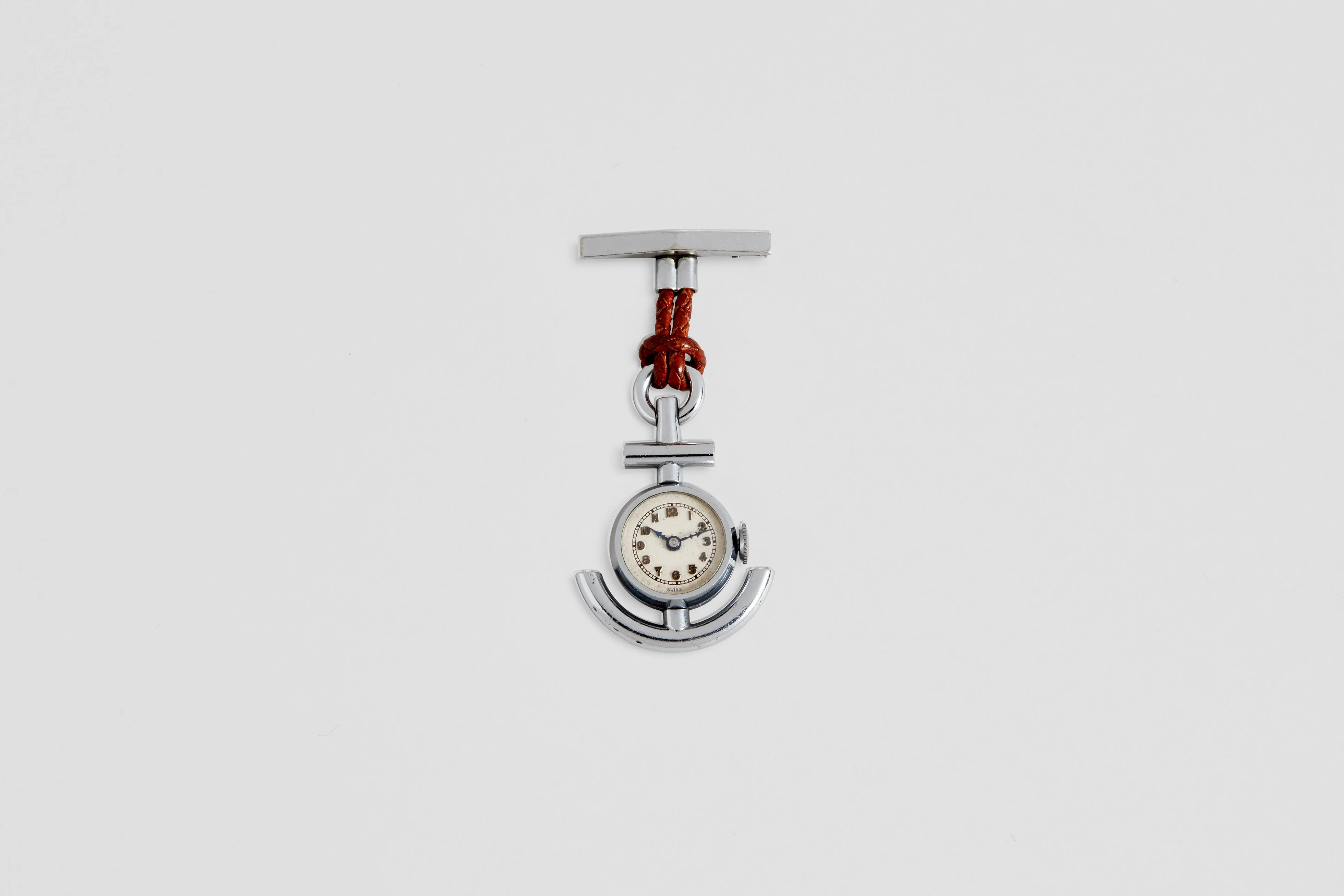 Anchor Lapel Pin Watch