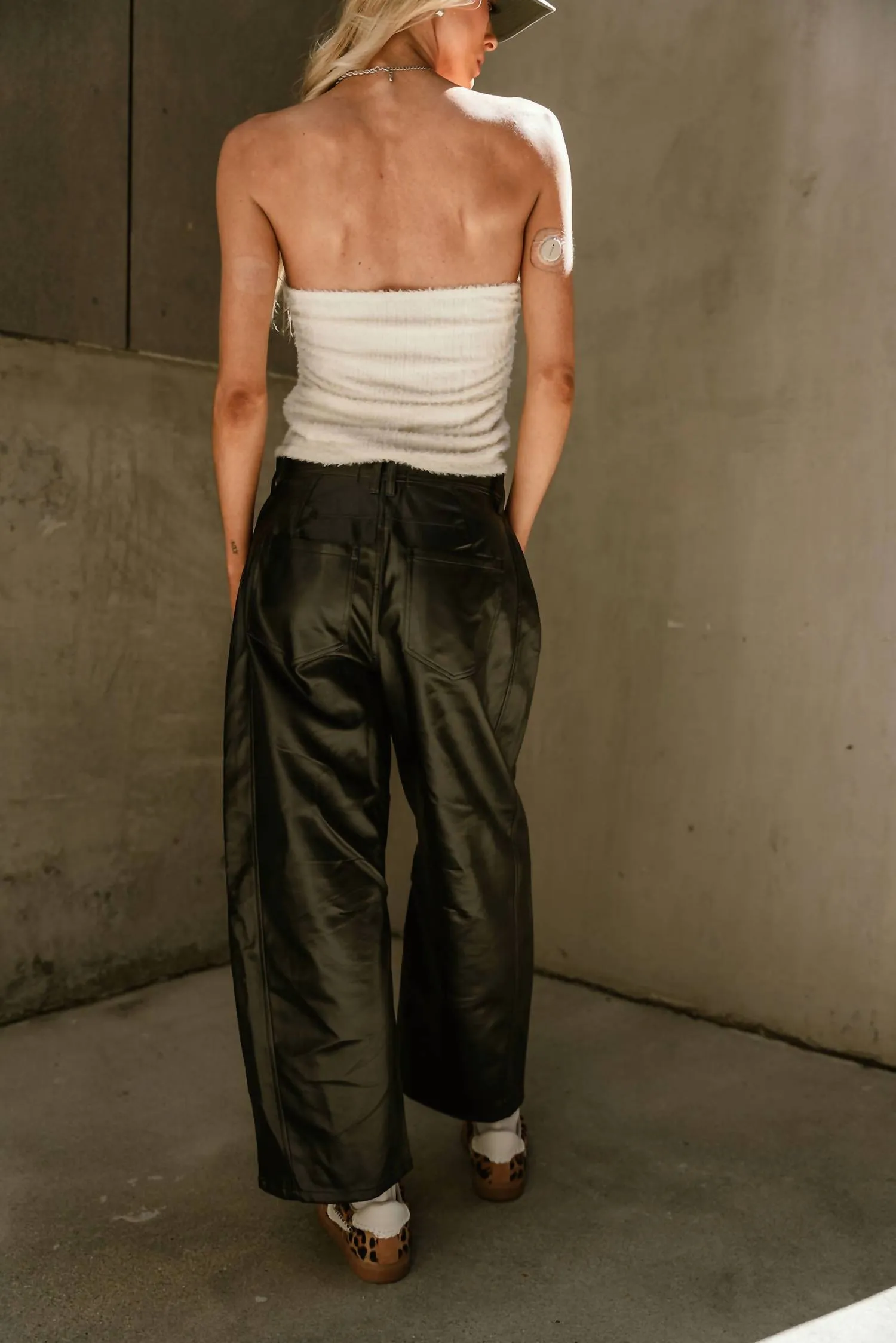 Anna Grace - Angelica Faux Leather Pants