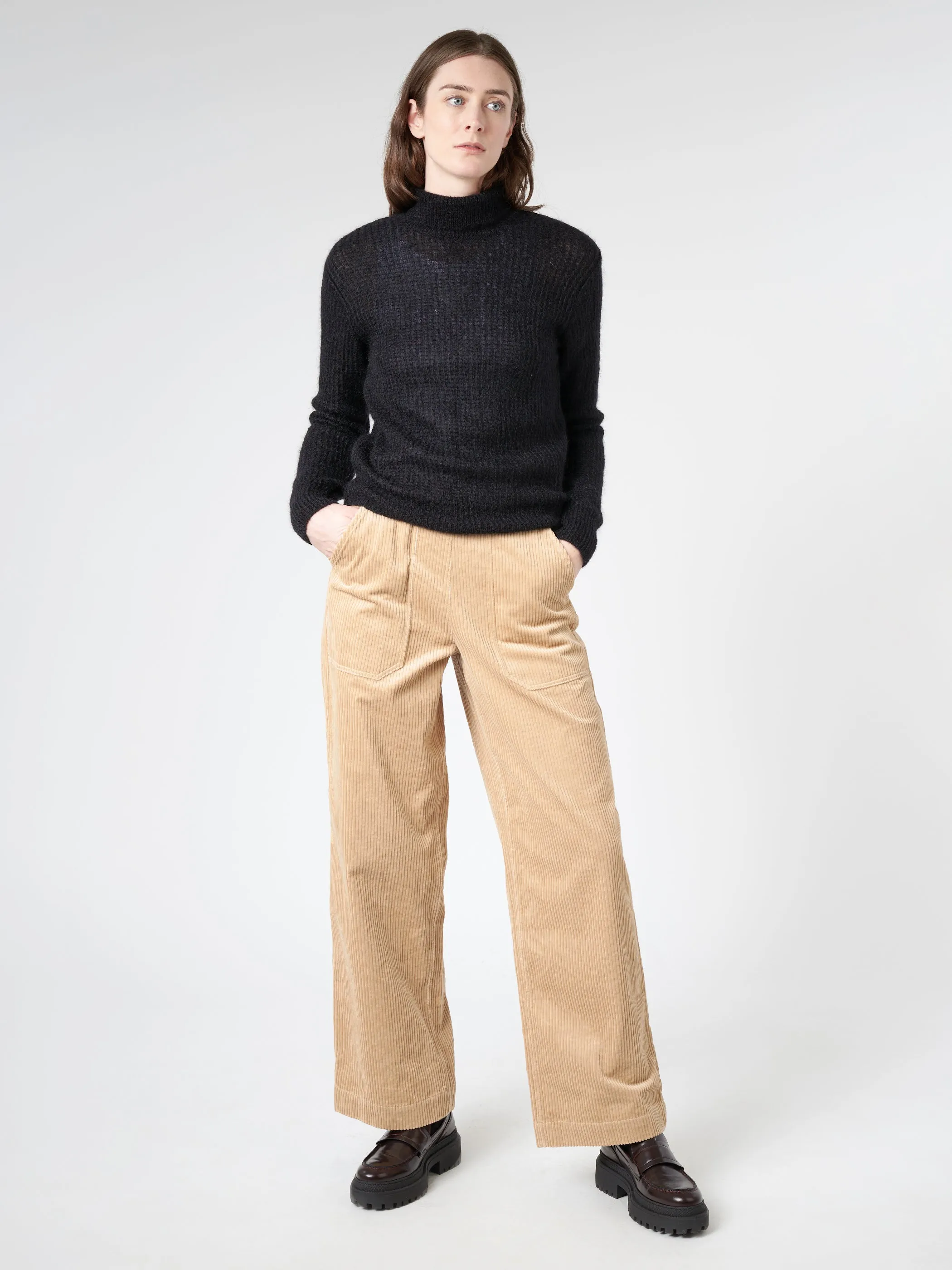 Annie Side Button Trousers