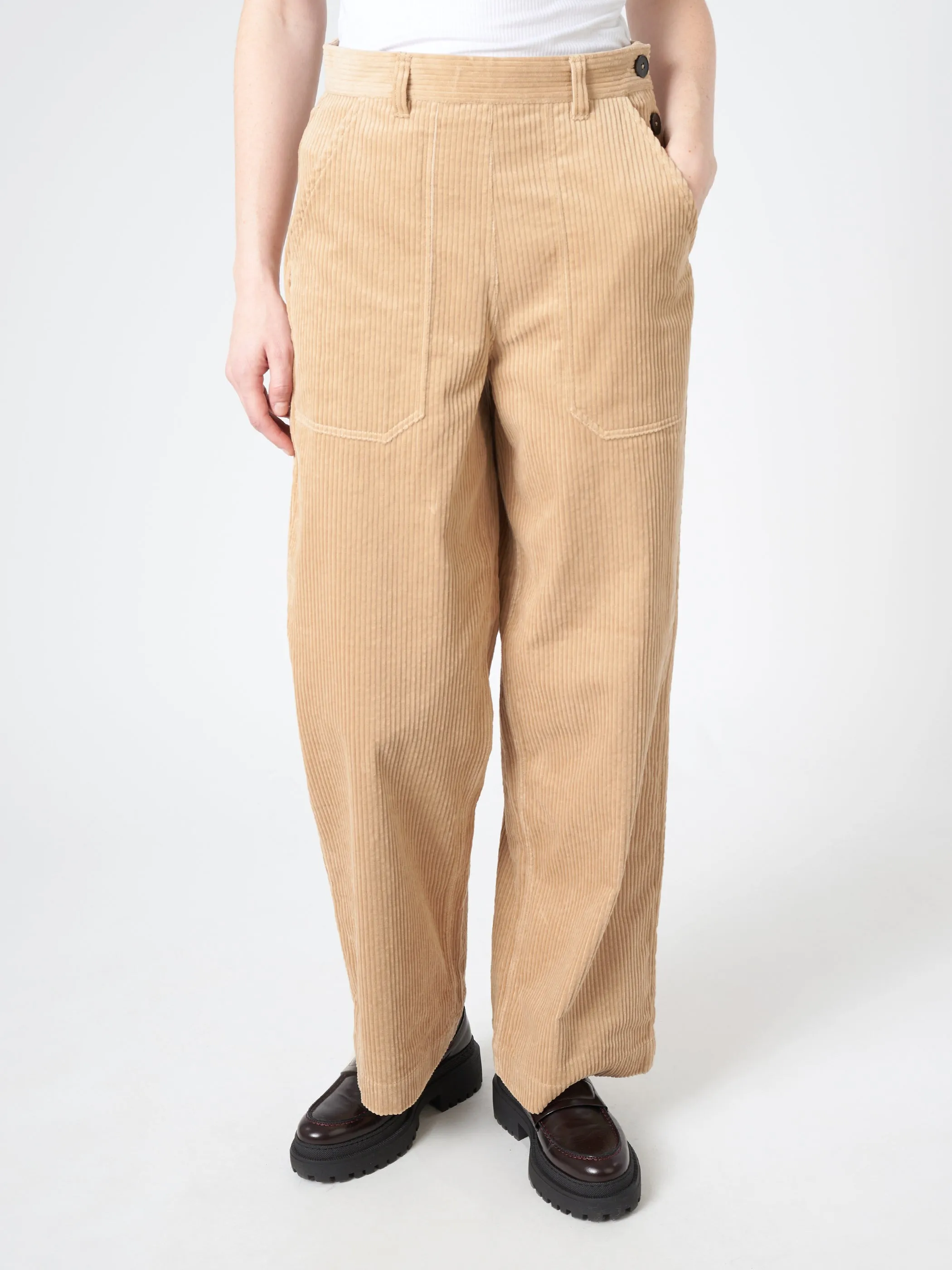Annie Side Button Trousers