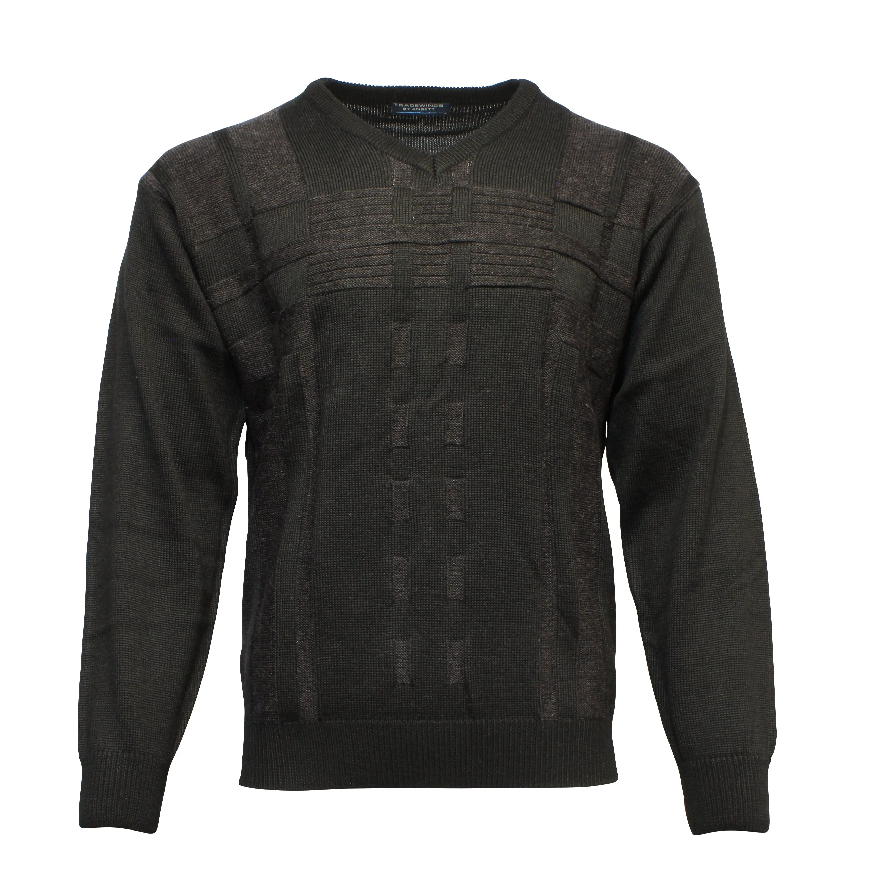 Ansett Tradewinds Wool Blend Vee Knit