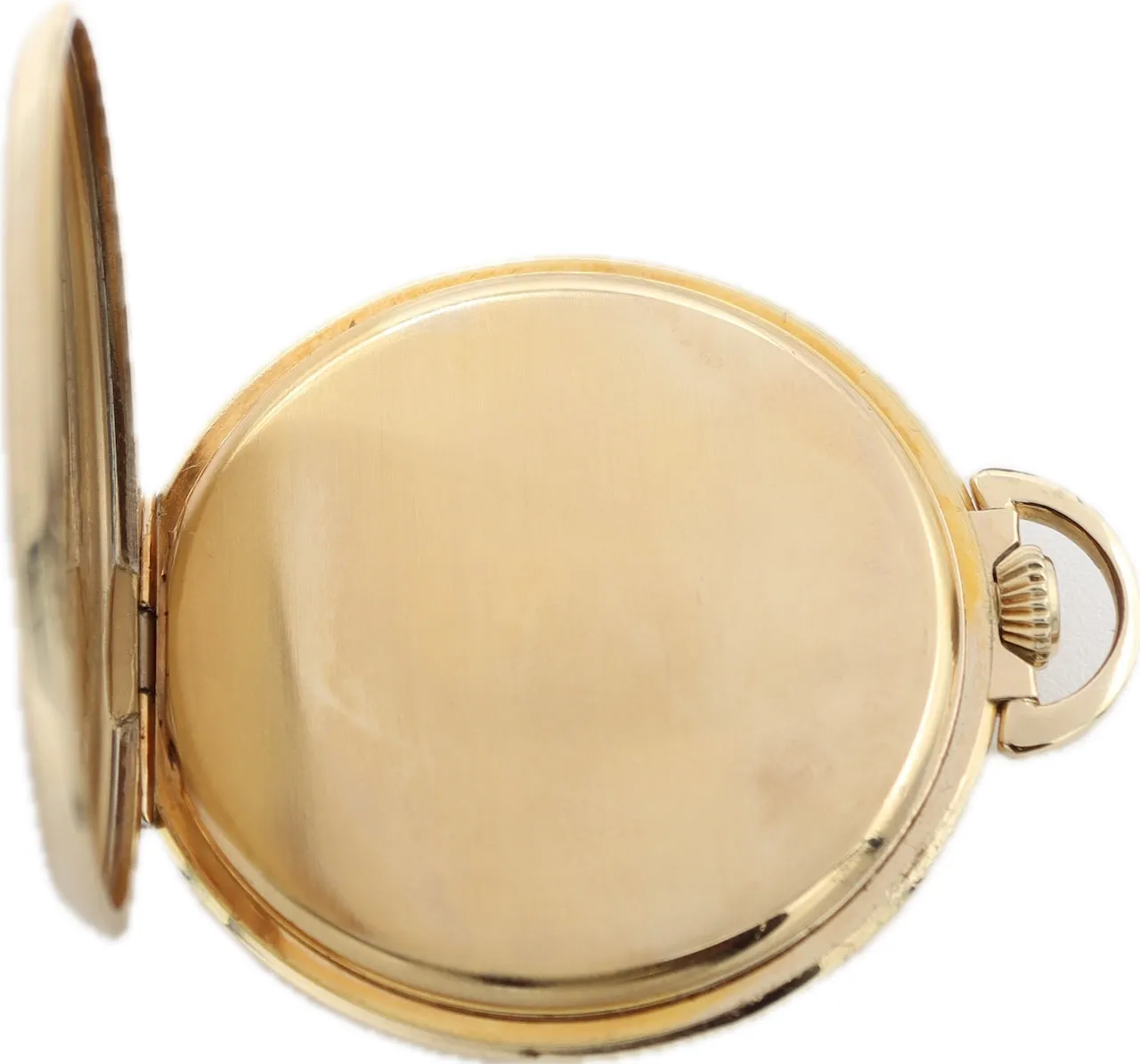Antique 10 Size Hamilton #1 Mechanical Open Face Pocket Watch Grade 917 14k GF