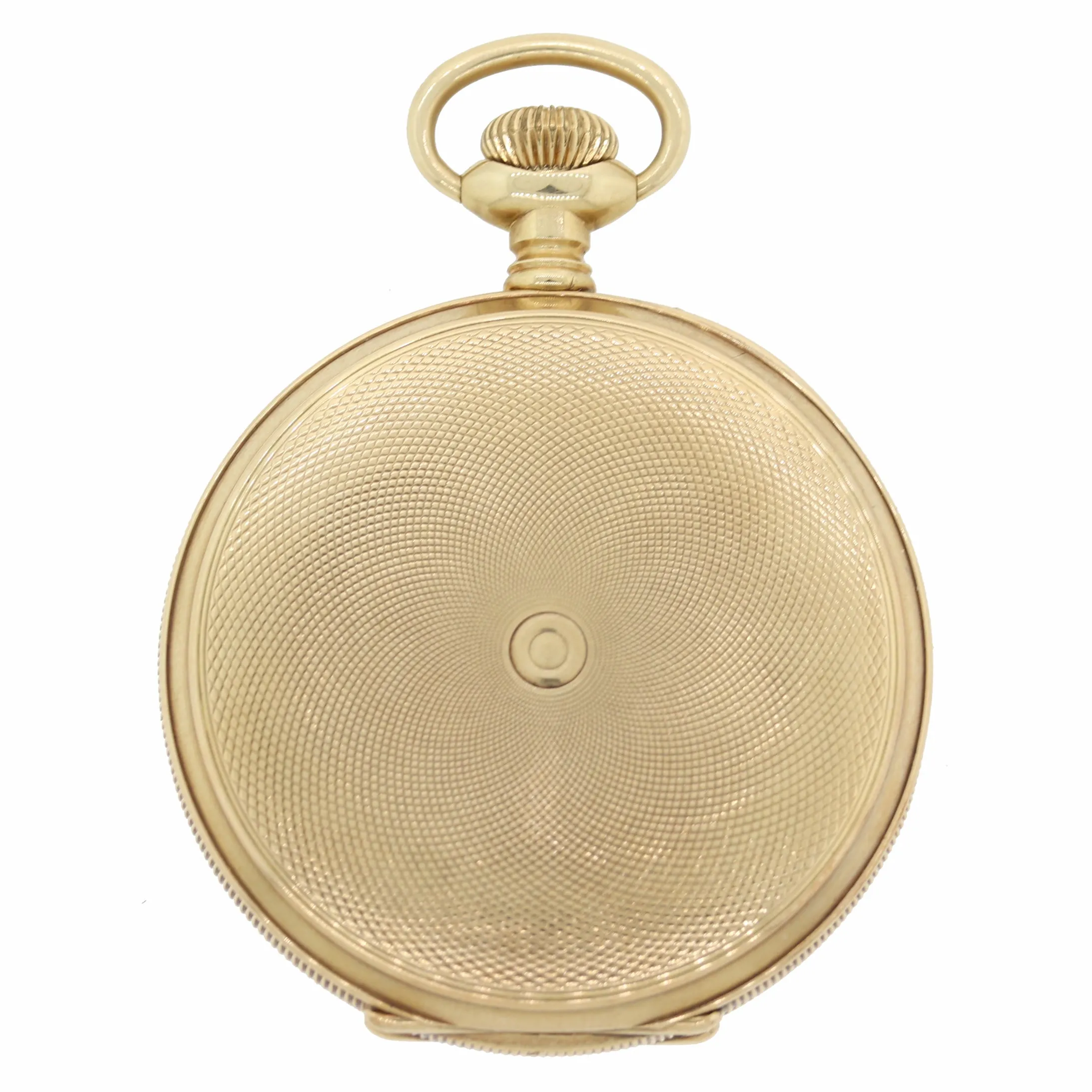 Antique Vacheron Constantin Solid 14k Gold Manual Swiss Full Hunter Pocket Watch