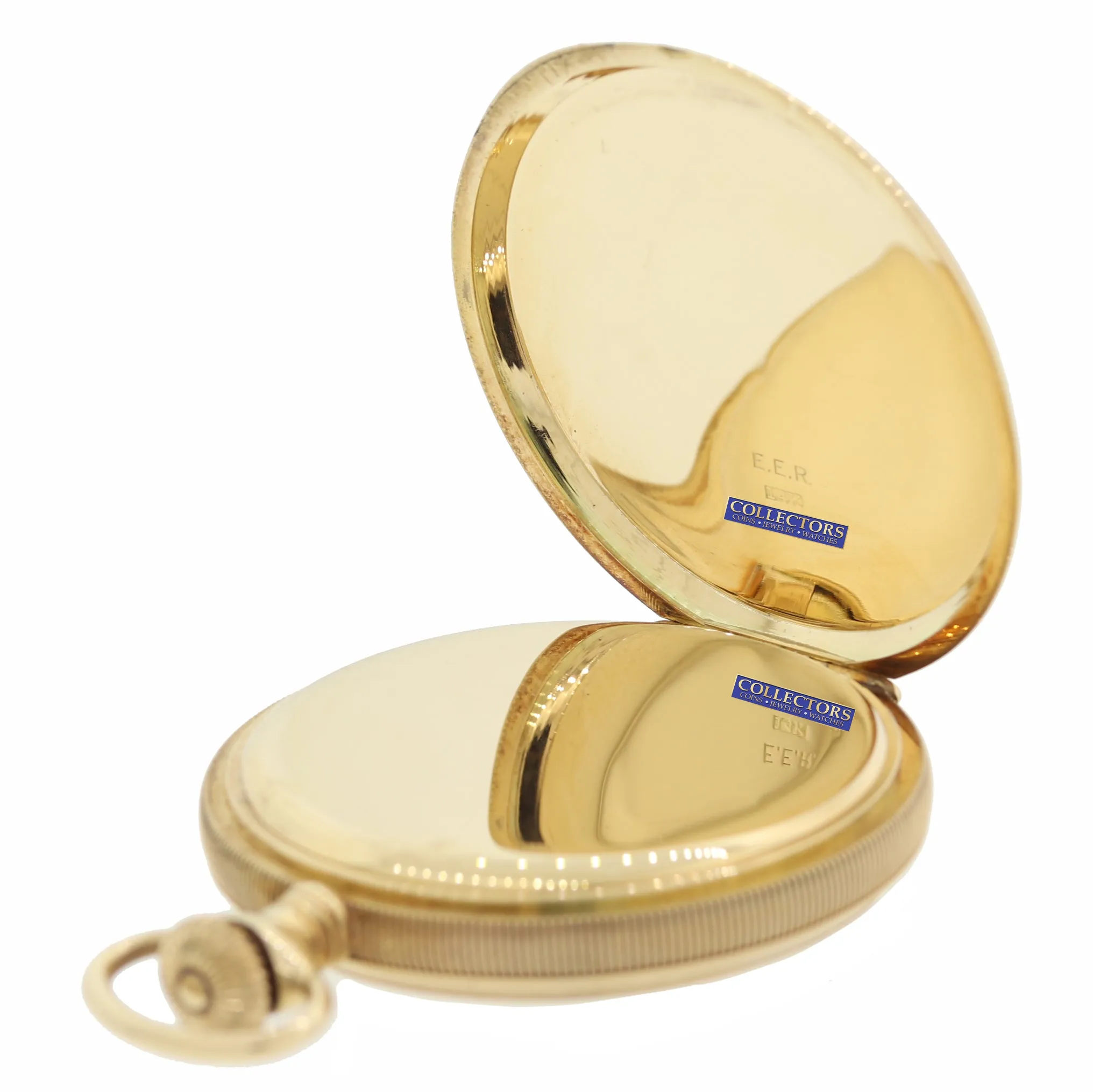 Antique Vacheron Constantin Solid 14k Gold Manual Swiss Full Hunter Pocket Watch
