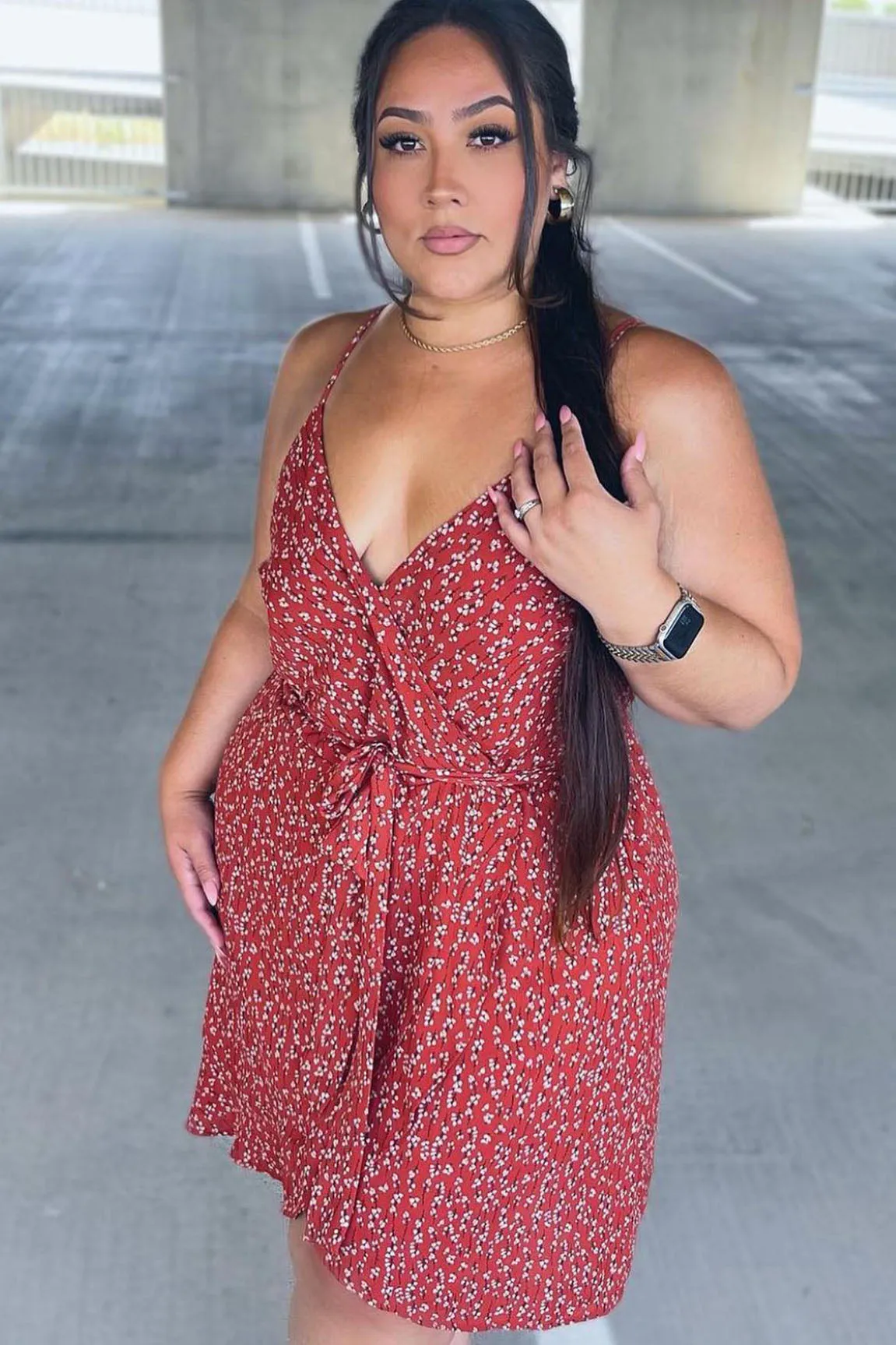 APRIL CAMI DRESS | PLUS
